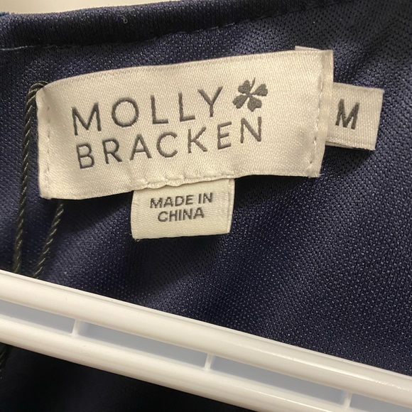 NWT MOLLY BRACKEN SEQUINED VELVET DRESS - Picture 6 of 7